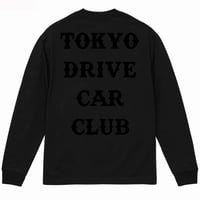 Big Logo, LONG SLEEVE TEE, Black/Black