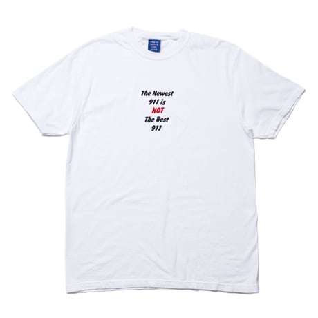 THE NEWEST IS NOT, SOFT, Tee <White> 半袖