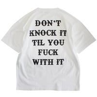 GOD SELECTION XXX collaboration, TEE, White