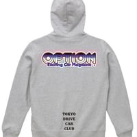 fragment design x TokyoDriveCarClub Hoodie, Bla