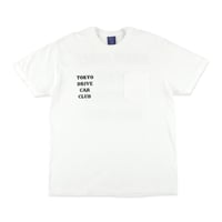 Big Logo, POCKET TEE, White/Black