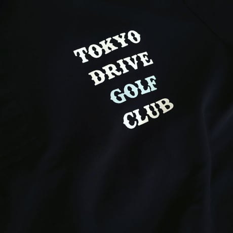 TOKYO DRIVE GOLF CLUB x SHUMI®︎ "Loose Fit" POLO SHIRT (Black)