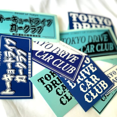 CATEGORY stickers | TOKYODRIVE©︎ ONLINE STORE