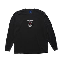 THE NEWEST IS NOT, SOFT, Long Sleeve Tee <Pepper> ロンT