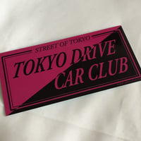 Hashiriya Team Sticker(Black/Pink)