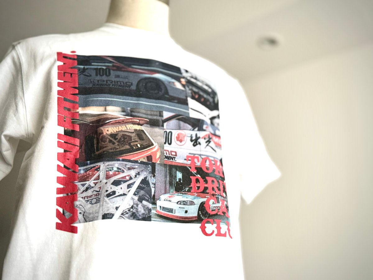 【期間限定値下げ中】リバティウォーク×kawaii fitmentコラボTシャツ 期間限定値下げ中】リバティウォーク×kawaii fitmentコラボT