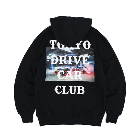 らた★【新品】希少★TOKYO DRIVE CAR CLUB LAパーカー TOKYODRIVE©︎ ONLINE STORE