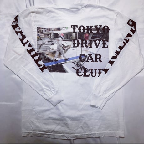 THE DRIVER L/S TEE <WHITE>