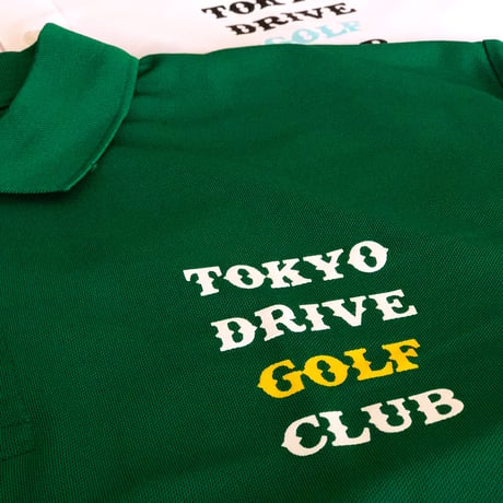 TOKYO DRIVE GOLF CLUB x SHUMI®︎ "Regular Fit" POLO SHIRT (Green)