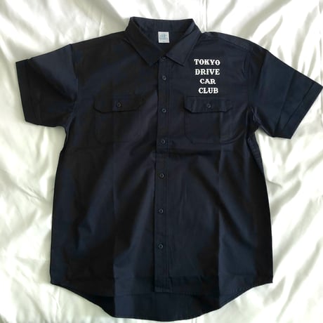 "BIG LOGO" WORK SHIRT(NAVY)