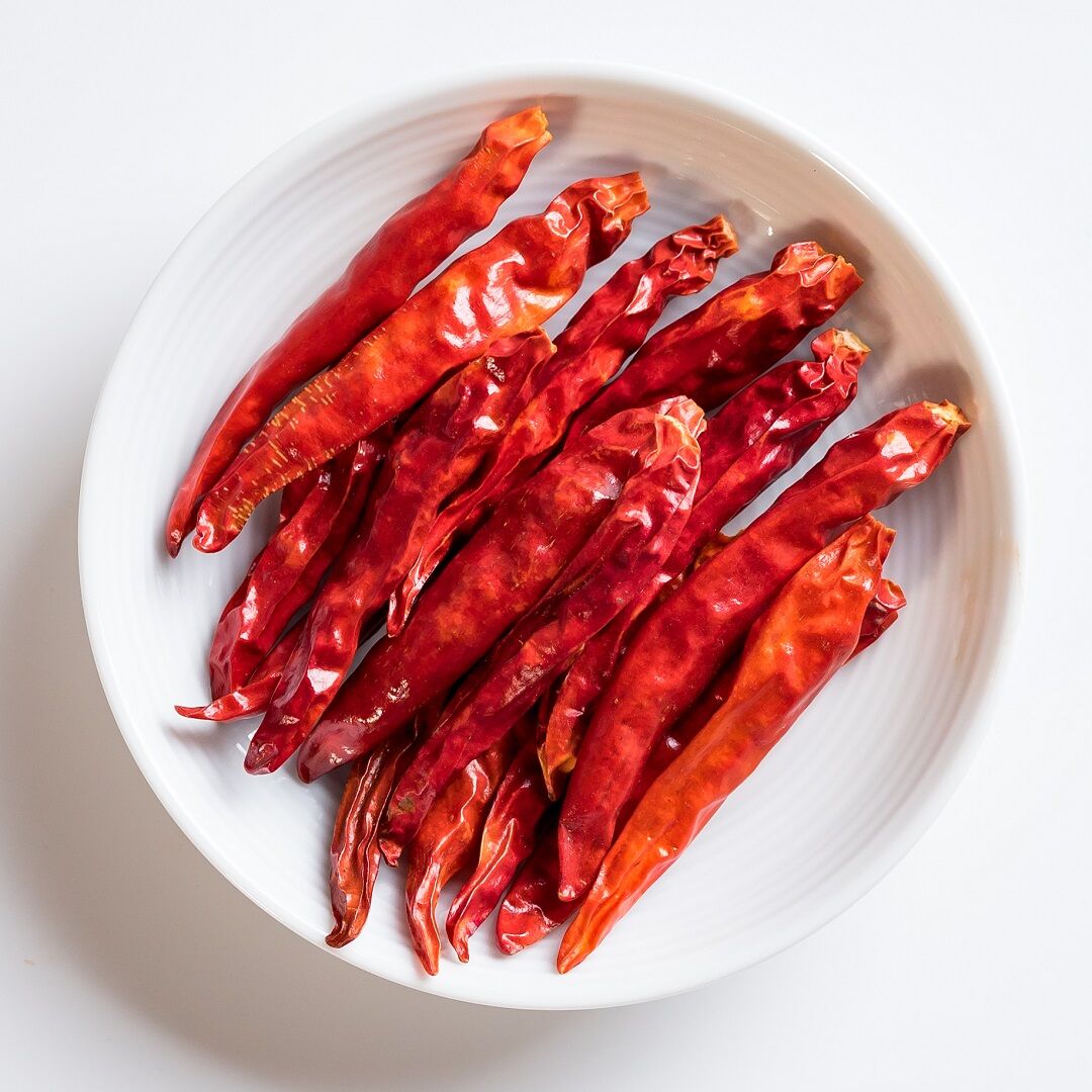 長野県産乾燥赤唐辛子ヘタ付き　鷹の爪　10g✖️100袋 usa573.jpg