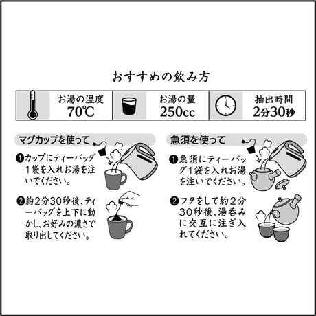 抹茶入り碾茶　ティーバッグ