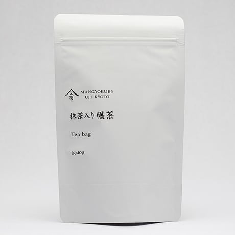 抹茶入り碾茶　ティーバッグ
