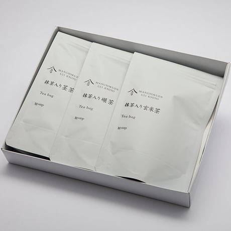 抹茶入りティーバッグ　箱入りギフトセット