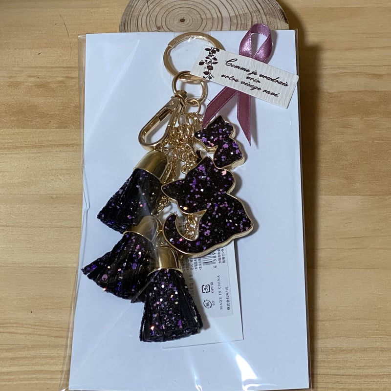 ☆お正月猫ちゃんチャーム☆② キーホルダー 猫ちゃん（キャット）チャーム | 長崎尾曲がり猫神社