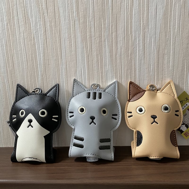 猫ちゃん消毒ボトルケース | コトノ葉