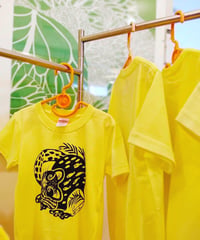 kidsT-shirt_イリオモテヤマネコ_ﾗｲﾄｲｴﾛｰ