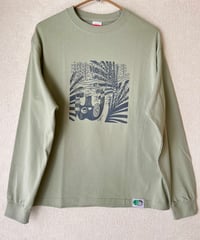 一点もの/5.5oz_Long_なまけもの_ｾｰｼﾞｸﾞﾘｰﾝ