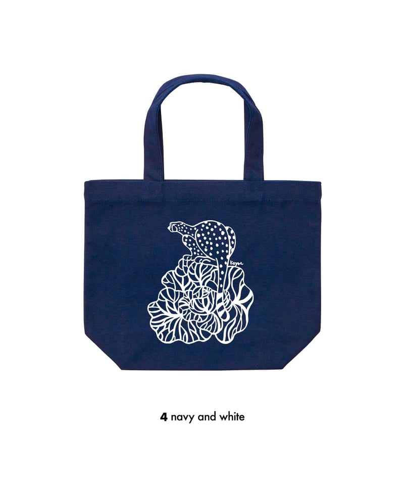 お弁当がすっぽり入るトートバック_cheetah&cabbage | TAMANA SOKO