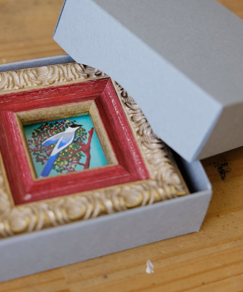 小さな絵画 小さな絵_「オオタカ」 | TAMANA SOKO