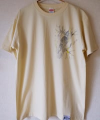 【一点もの】オオトカゲ｜Tシャツ6.2oz[アイボリー／L]