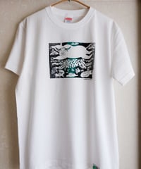 一点もの5.6ozT-shirt_suigyu and yamaneko_ﾎﾜｲﾄ_M