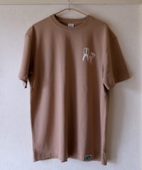 【一点もの】椅子｜オーガニックコットンTシャツ8.8oz[オーク／L]