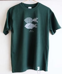 【一点もの】パインチャー｜Tシャツ6.2oz［モスグリーン_S］