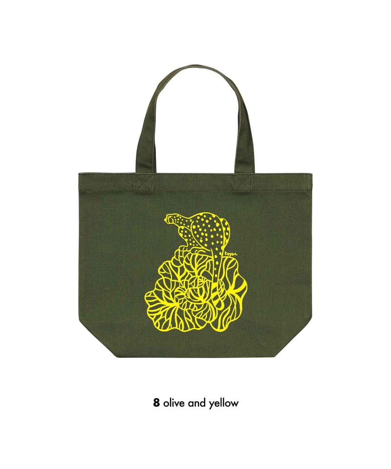 トートバッグ等　チャッピー お弁当がすっぽり入るトートバック_cheetah&cabbage | TAMANA SOKO