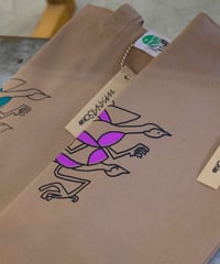 肩にかけれるお手軽トートバッグ_バタバタクイナ