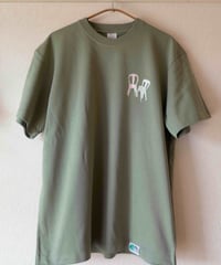 【一点もの】椅子｜オーガニックコットンTシャツ8.8oz[リーフグリーン／L]
