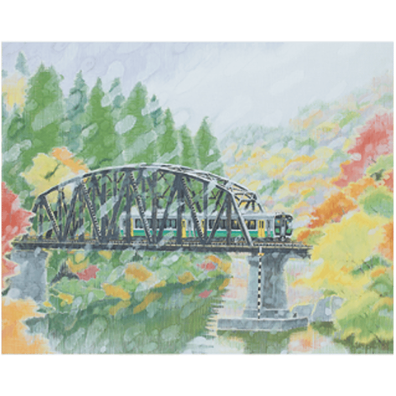 ポスト便】齋正機ポストカード（6枚セット）>ふるさとシリーズ 会津編