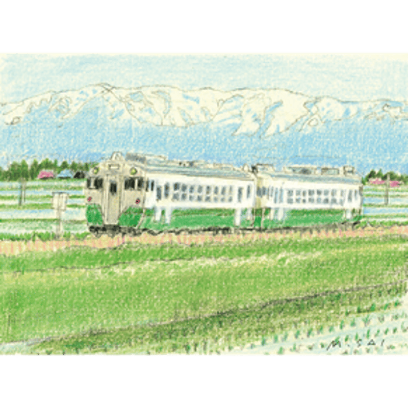 ポスト便】齋正機ポストカード（6枚セット）>ふるさとシリーズ 会津編