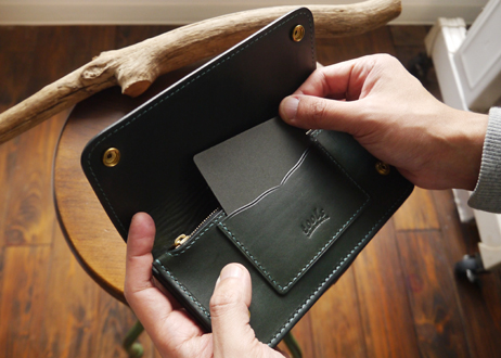 インレイトラッカーウォレット(型紙PDFファイル) | tools -レザー