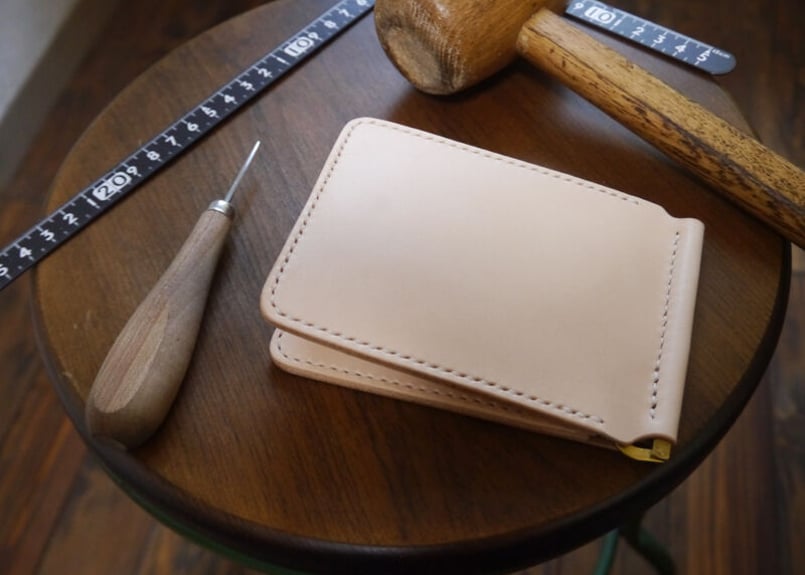 マネークリップウォレット(型紙PDFファイル) | tools -レザークラフト