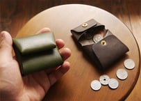 A4カットレザーで作れるコインケース(型紙PDFファイル)