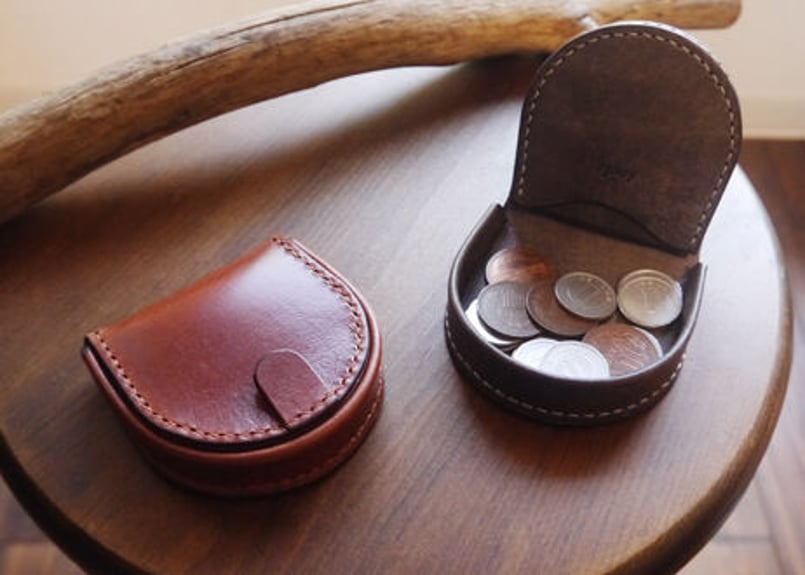 馬蹄型コインケース(型紙PDFファイル) | tools -レザークラフト型紙