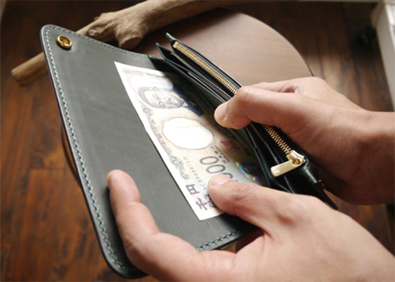 インレイトラッカーウォレット(型紙PDFファイル) | tools -レザー