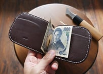 札バサミを使った二つ折りウォレット(型紙PDFファイル)