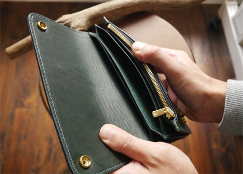 インレイトラッカーウォレット(型紙PDFファイル) | tools -レザー