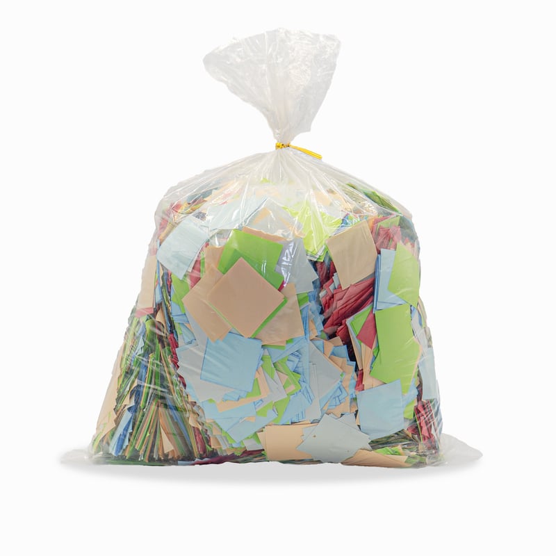 紙吹雪5色30×30ミリ 1キロ | Paper Go!