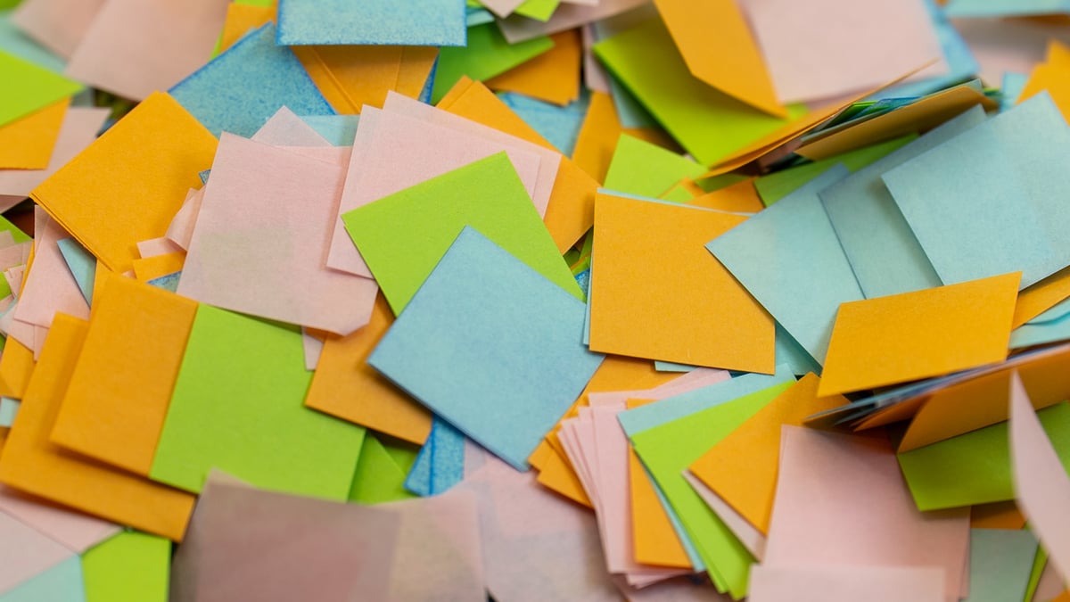 紙吹雪5色20×20ミリ 1キロ | Paper Go!