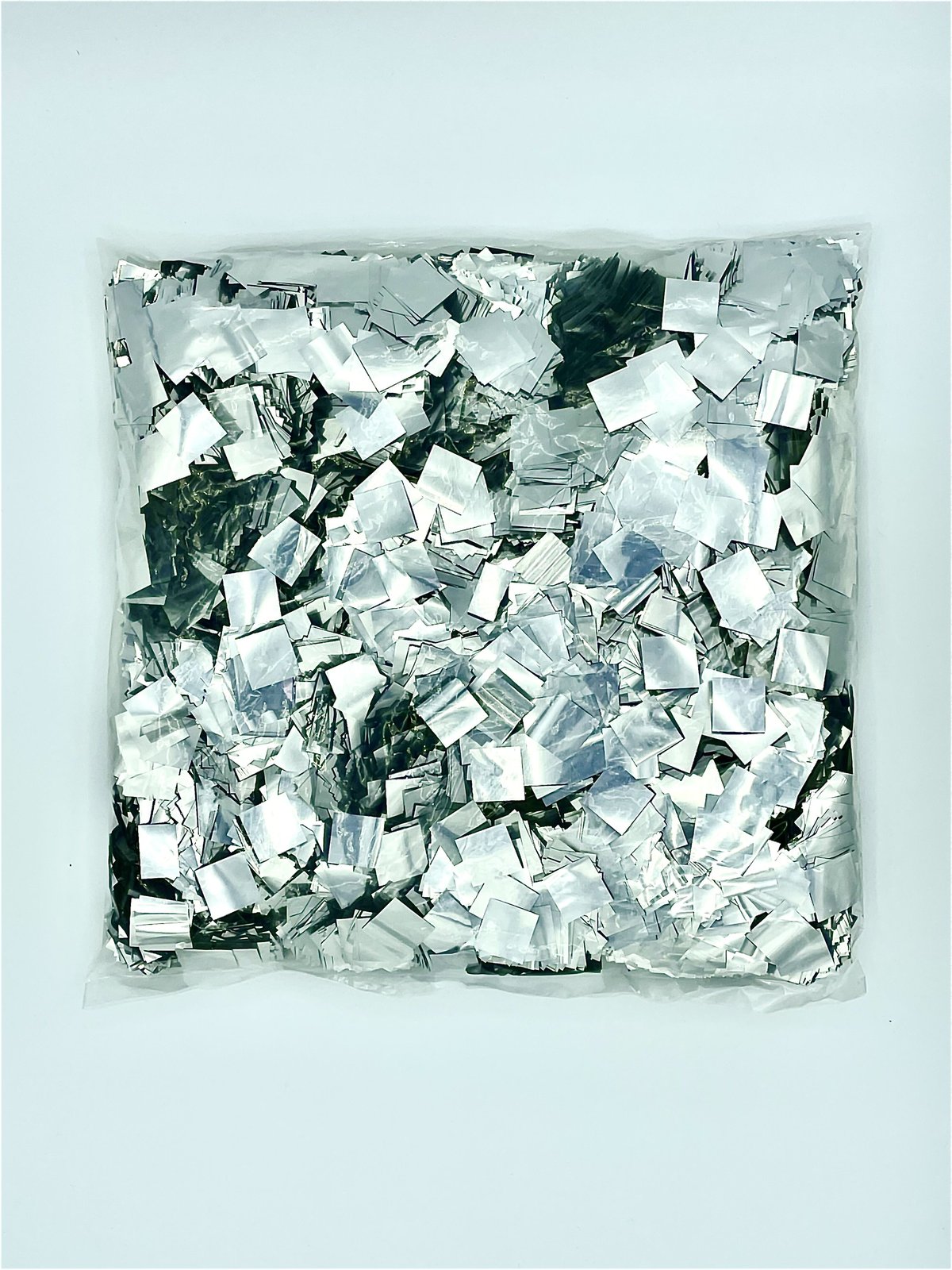 紙吹雪両面銀 20×20ミリ 1キロ | Paper Go!