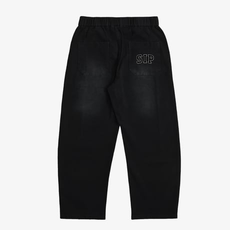 SIP Logo Washed Wide Pants
