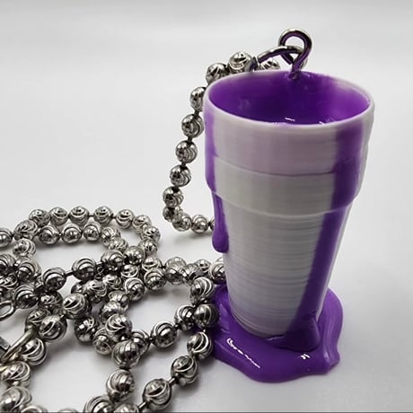 Double Cup Drip Necklace