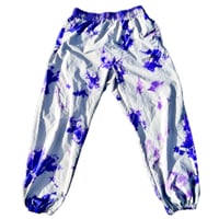 Tie-Dye Nylon Track Pants(GRAY)
