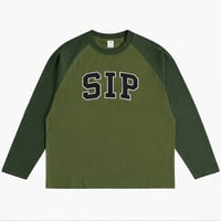 SIP Logo Classic Long Tee(GREEN)