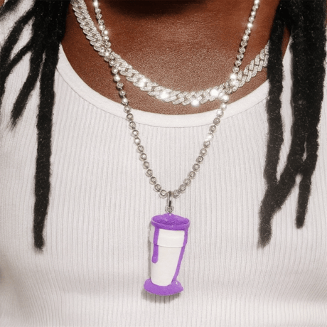 Double Cup Drip Necklace