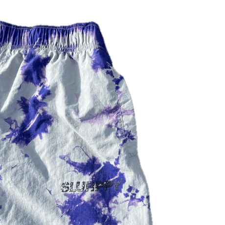 Tie-Dye Nylon Track Pants(GRAY)