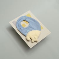 181 stanigi shirokuma ブルーチェック（kuisinbouクロス付き）